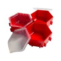 Honeycombs Ressourcenschalen Blood Rage Red 3er-Pack