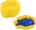 6er-Pack Shell Tokenhalter/Schälchen GELB
