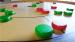 Crokinole 78: Spielsteine rot + grün je 12 Stück
