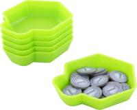 6er-Pack Shell Tokenhalter/Schälchen GRÜN