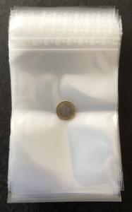 Zip-Beutel 120mm x 170mm (100 Stk.)
